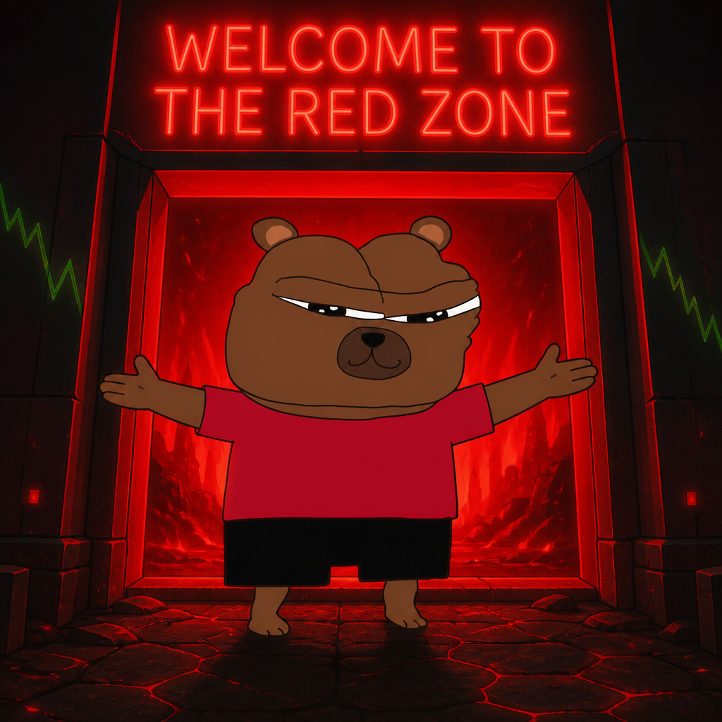 Bobo welcoming viewers to the red zone